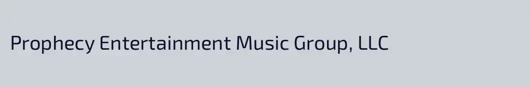 Prophecy Entertainment Music Group, LLC